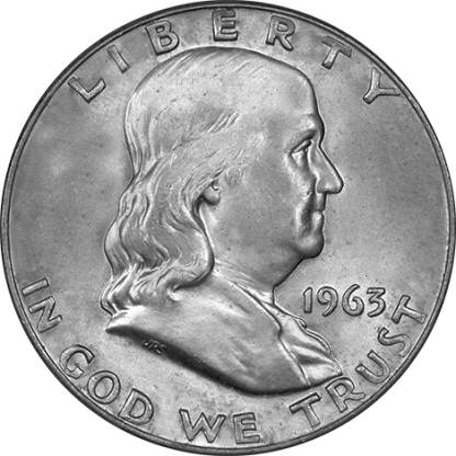 1963 Franklin Half dollar